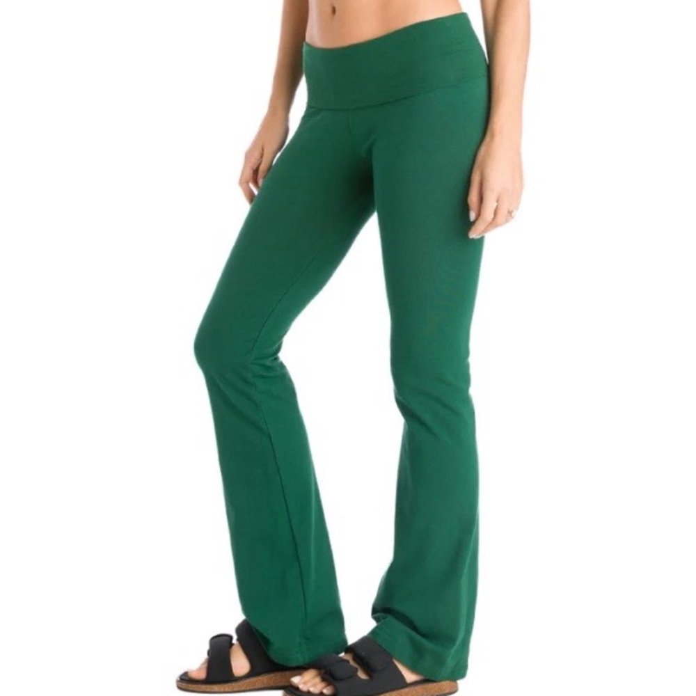 Hard Tail Emerald Rolldown Flares